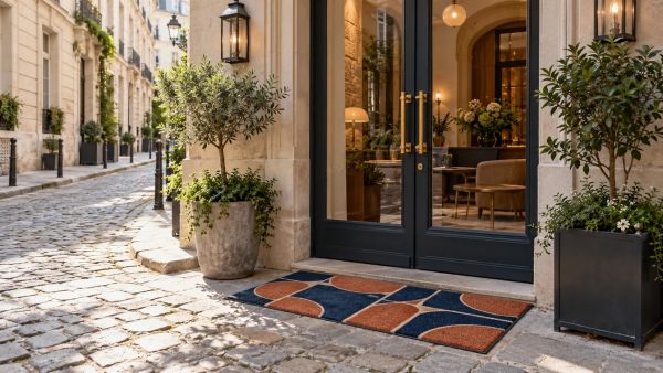 Tapis personnalisé avec logo : boostez votre identité visuelle
