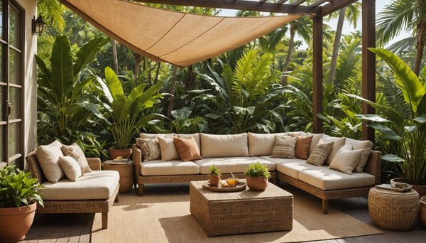 5 avantages de la voile d'ombrage en fibre de coco